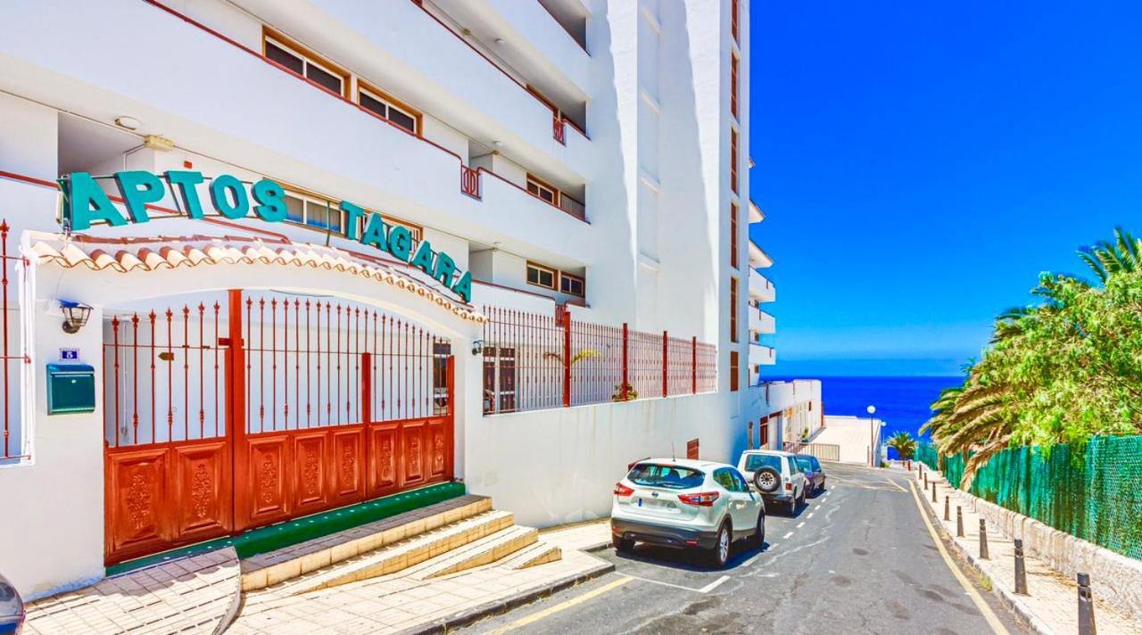 Апартаменты Playa De La Arena Puerto de Santiago  Eksteriør billede